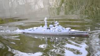 Радиоуправляемый катер - эсминец HT-3827A \ RC BattleShip HT-3827A