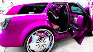 Тюнинг Авто DODGE MAGNUM with iPad in the DASH on 30' DUB Floaters