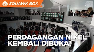Usai Disetop Sepekan, Perdagangan Nikel Kembali Dibuka