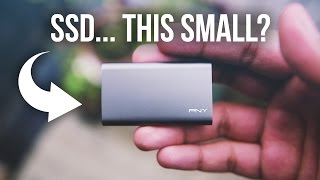 PNY Elite Portable SSD - Thumb Drive Size, SSD Performance!