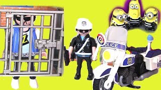 Видео для детей Playmobil Миньоны #Губка Боб! Игры для детей #Зверополис Мультики про Машинки