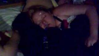 snoring bunny girl