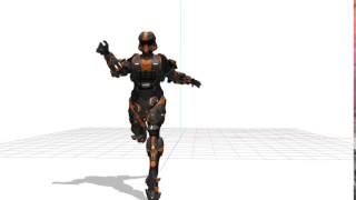 [MMD] Animation tests are going great. (Felix skipping)
