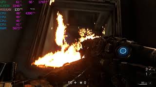 Wolfenstein 2 The New Colossus i5 2500k gtx 1050 Ti 1366x768 high