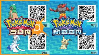 Pokemon Sun / Moon - How to use QR Codes