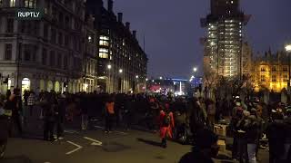 LIVE: Protests target nationality & borders bill, Boris Johnson in London