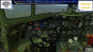 [XP11] DC-3 Piston Pounder SBBW ✈ SBBR Stobart round the world Leg 119