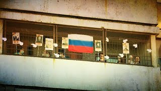 Бессмертный полк на балконе