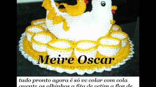Passa a passo da galinha porta ovos com Meire Oscar