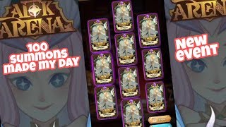 100 summons made my team stronger-Afk arena