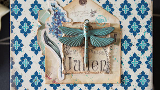 Wrinkle free Napkin Decoupage Tutorial