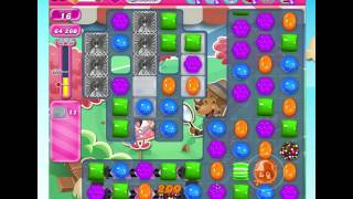 Candy Crush Saga Level 2075 solved - NO BOOSTERS !
