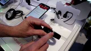 LG Lifeband Touch Fitness Tracker Wearable Hands On at CES 2014