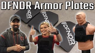 LIVE FIRE TEST - DFNDR Armor Plates