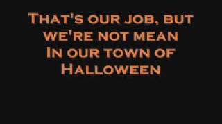 The Nightmare Before Christmas- This Is Halloween (lyrics)