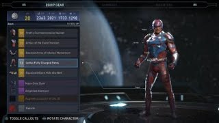 Injustice 2: Incredible Variety of Atom's Gear