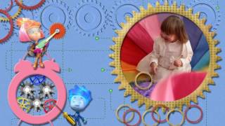 Сонечке 3 года! Поздравляют Фиксики. Детская видеосьемка  Дня Рождения.
