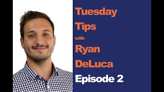 #TuesdayTips with Ryan DeLuca - Ep. 2: Tailoring Your Resume