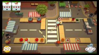 [Overcooked: Level 1-2] 2-Player OUTDATED World Record Score: 398