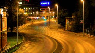 Váci út éjjel (time-lapse)