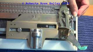 Brother Standard Knitting Machine Ribber Adjustment