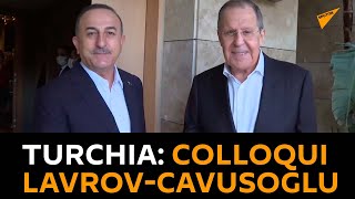 Turchia: Colloqui Lavrov-Cavusoglu