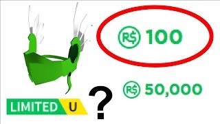 WILL THE ROBLOX EMERALD VALK GO LIMITED