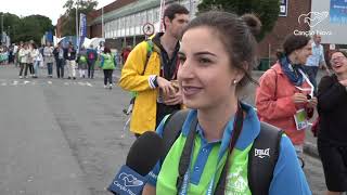 Brasileira conta como é ser voluntária no Encontro Mundial das Famílias