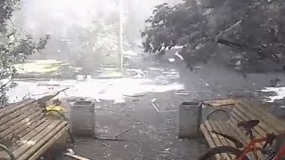 Момент взрыва в жилом доме на северо-востоке Москвы — видео