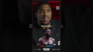 Can Anthony Joshua guess the resume?