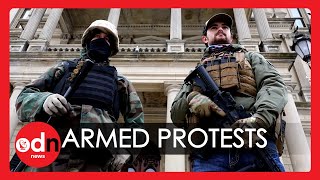 MASSIVE Inauguration Security After FBI Warns Capitol Riot Could Be Repeated Across US