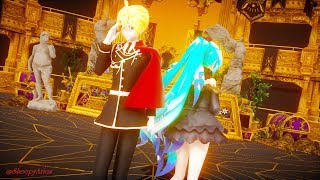 【MMD PV】 Ghost Rule / ゴーストルール  - Kagamine Len ft. Hatsune Miku (Eng/Jap/Vietsub)