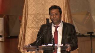 Presentation of the 2015 Richard C. Holbrooke Leadership Award to Rohingya activist Tun Khin