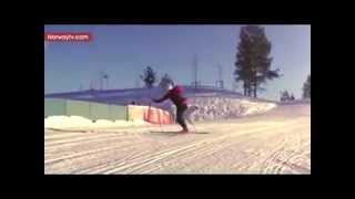 Тарьей Бё и медведь! Капееец! 2015-Холменколлен