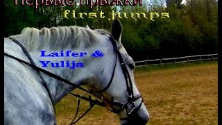 Vlog from stables/first jumps/ первые прыжки/"перфектный галоп"/Y&L