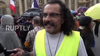 France: Hundreds of protesters march in Paris against COVID-19 health pass