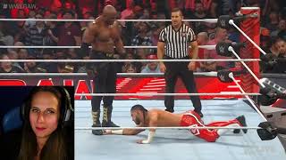 WWE Raw Bobby Lashley vs Mustafa Ali 10/3/22
