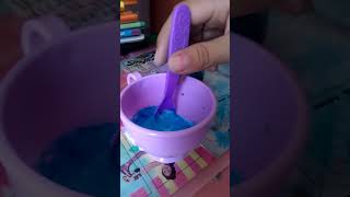 Como hacer slime con detergente en polvo???