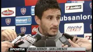 Entrevista | Diego Herner hablo de cara al partido con Indep´te