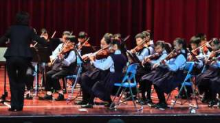 台北市音樂比賽，靜心小學弦樂團