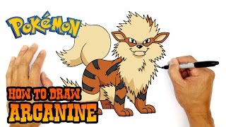 How to Draw Arcanine | Pokemon