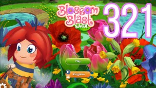 Blossom Blast Saga Level 321 No Boosters