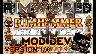 [15] RimWorld 1.0 - Winter - Rimhammer The End Times Dwafs - Warhammer Mod Preview - Let's Play