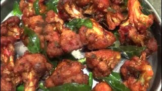 Cauliflower 65 (Malayalam)/Gobi 65 Easy starter