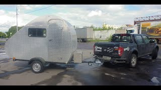 Triffid Drop - мобильный жилой модуль на прицеп.