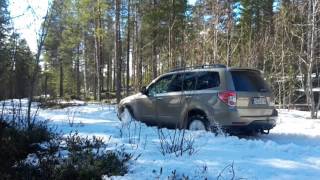 Subaru Forester, Suparupatti.  4-veto + pohjapanssari + korotus testausta.