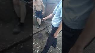 Упал в туалет
