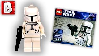 Rare Lego White Boba Fett Minifigure!!! | Minifig Review