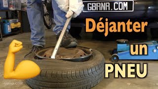 Déjantage de PNEU ?  The HARD WAY ???