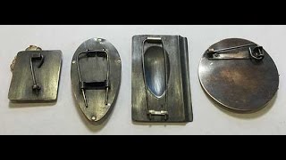 Brooches and Pin Backs: Part 1